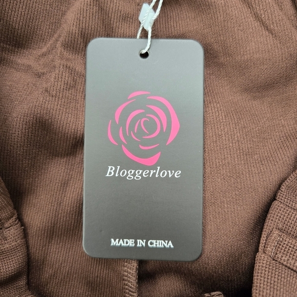 Bloggerlove Womens Casual Work Pants. Waffle Knit. High Waist Dress Pan… - Picture 12 of 12